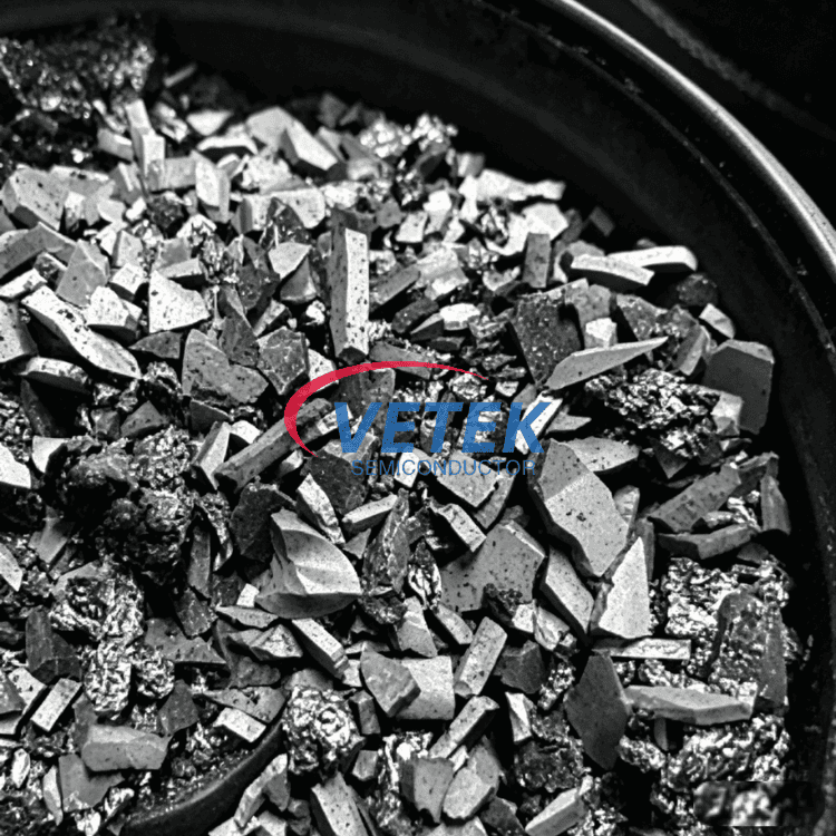 Bahan mentah CVD SiC 7N Ketulenan Tinggi