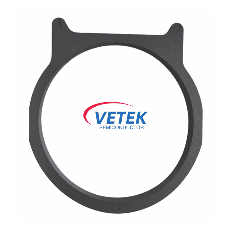 Cincin Atas Epitaksi Bersalut CVD Silicon Carbide (SiC) 8-inci
