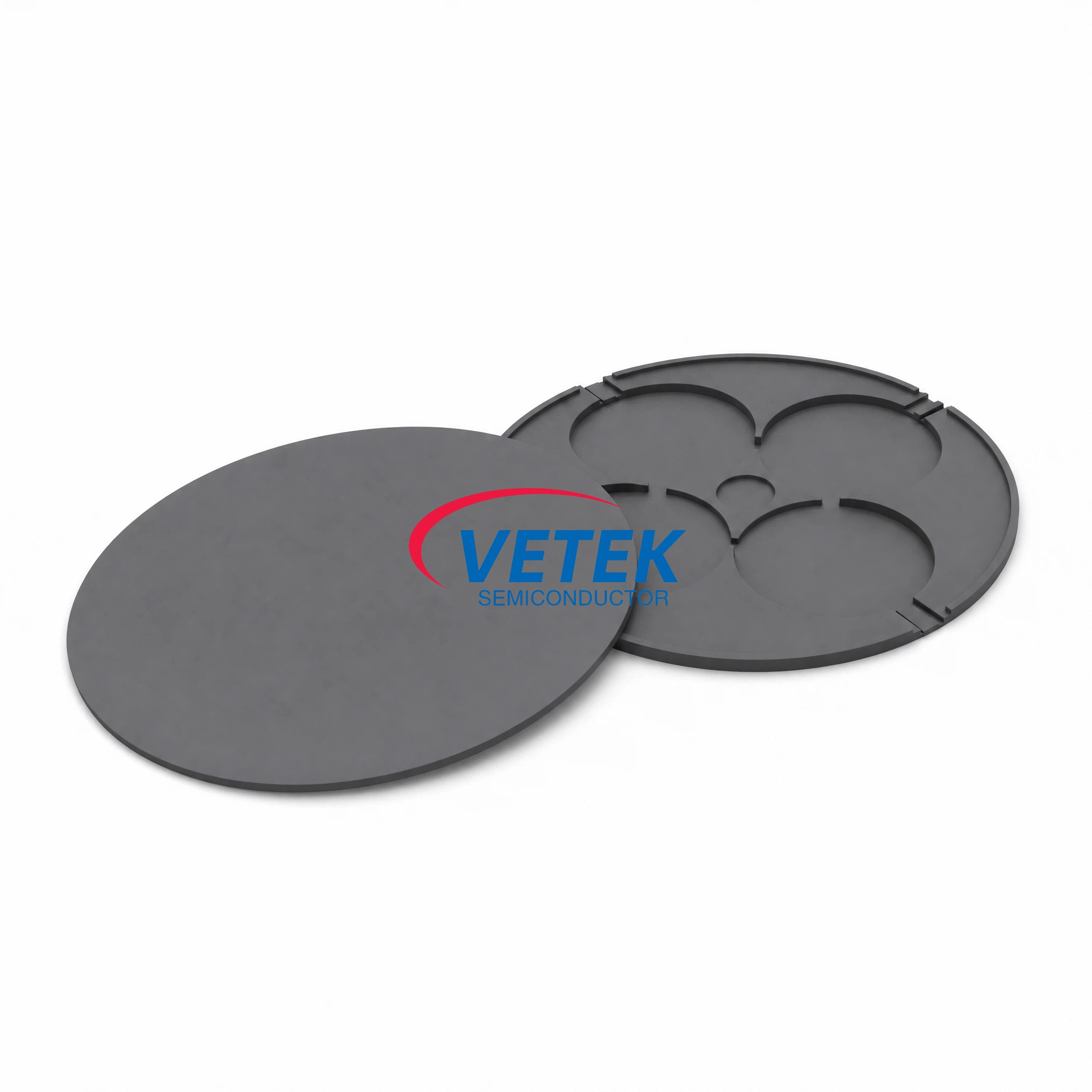 Pembawa RTP RTA grafit bersalut CVD Silicon Carbide (SiC).