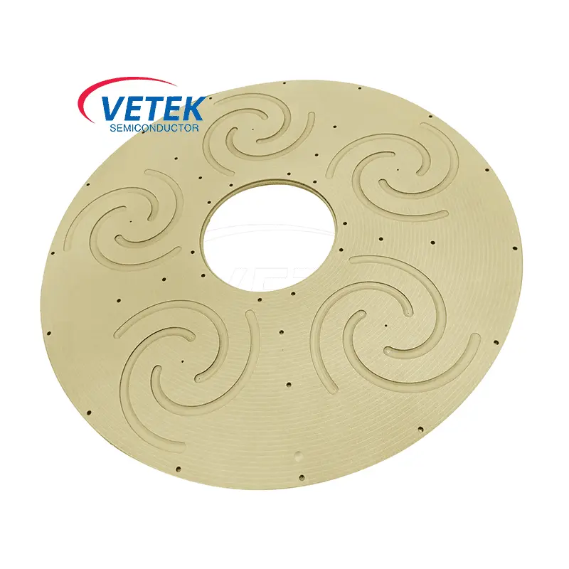 CVD TaC salutan suseptor epitaxial SiC planet