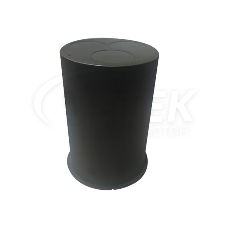 Blok pemotong semikonduktor sic bersalut