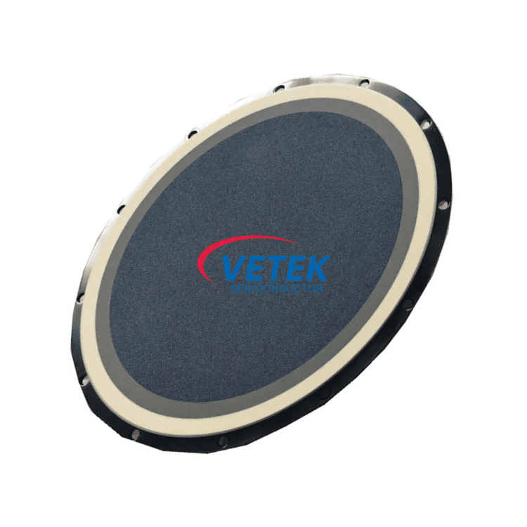 Sic vakum seramik chuck untuk wafer