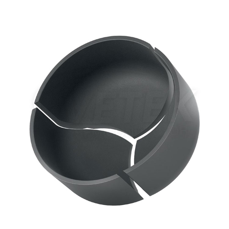 Grafit tiga-petal crucible